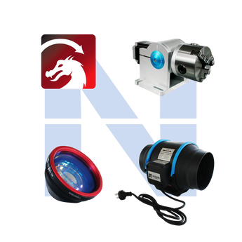 Laser marking engraving machine accessories