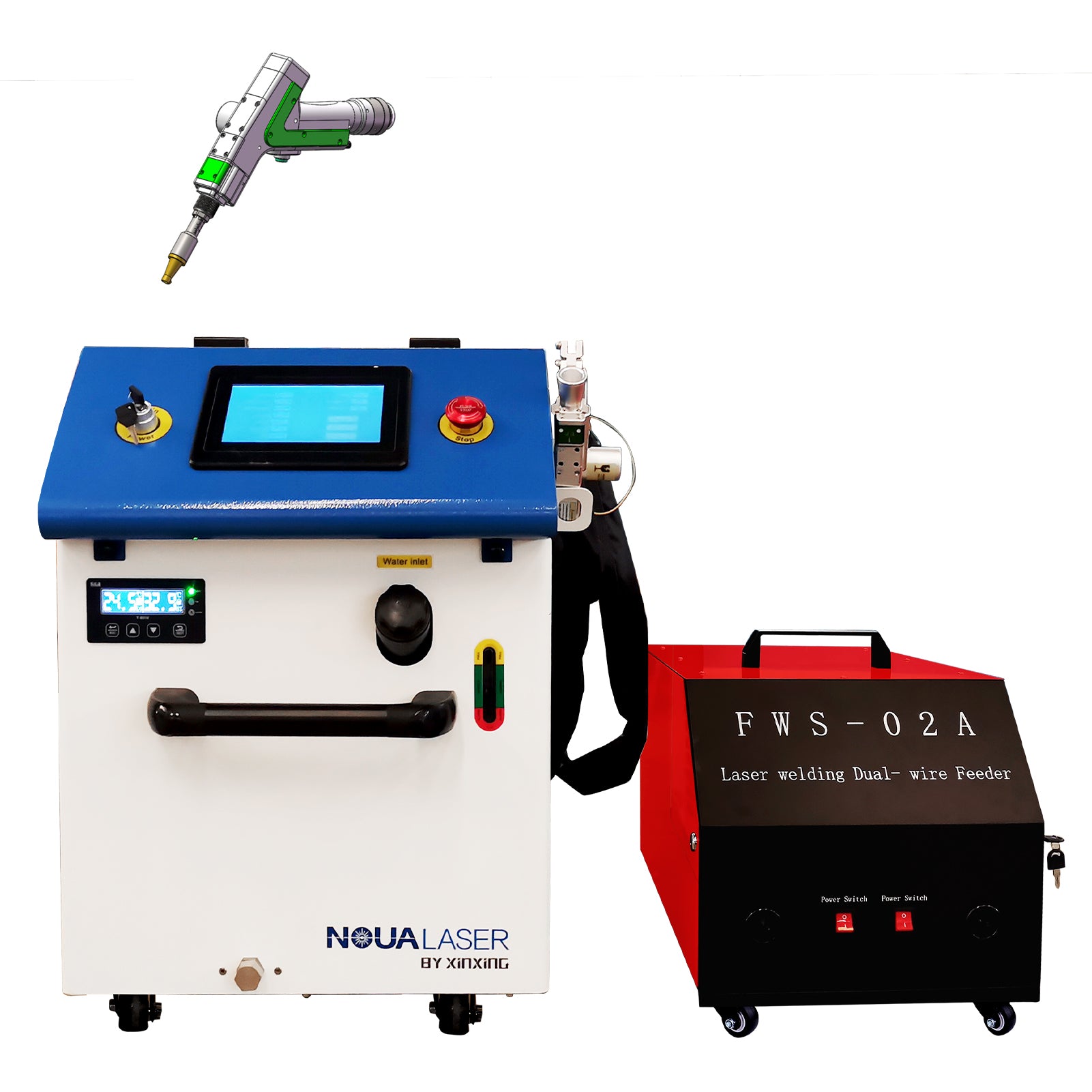 US Stock Wobble pendulum Laser welding machine  4 IN 1