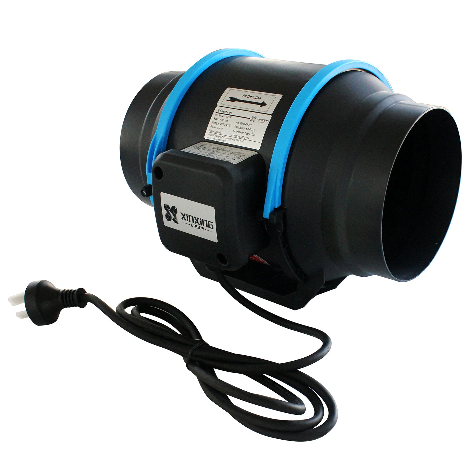 6 in Inline fans – NOUA LASER USA